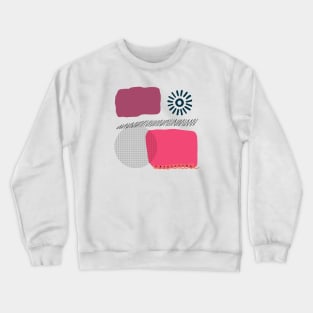 Abstract print Crewneck Sweatshirt